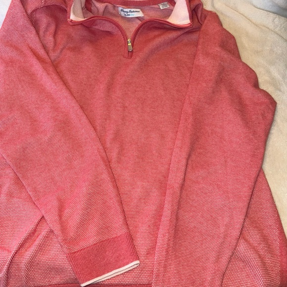 Tommy Bahama Island Zone Palm
Coast island zone Half Zip Pullover Men’s Lg - Picture 3 of 6